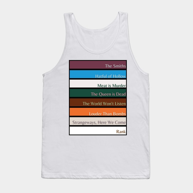 The Smiths Albums Tank Top by ForbiddenDisco